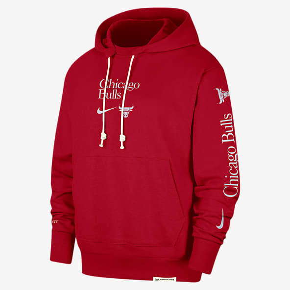 Mens Red Hoodies Pullovers. Nike